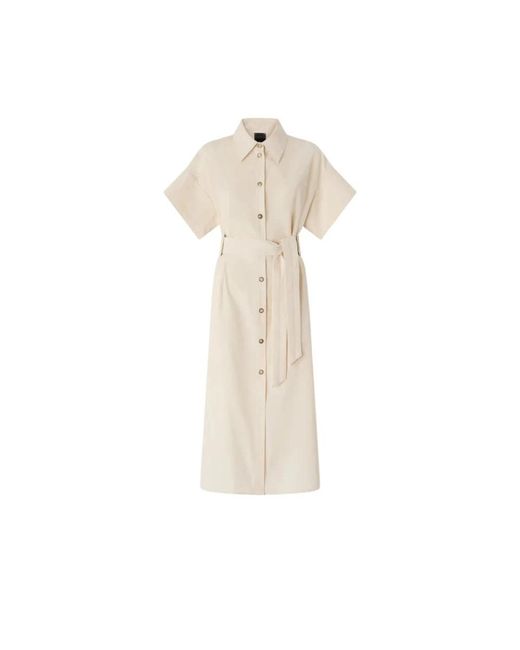 Pinko Natural Shirt Dresses