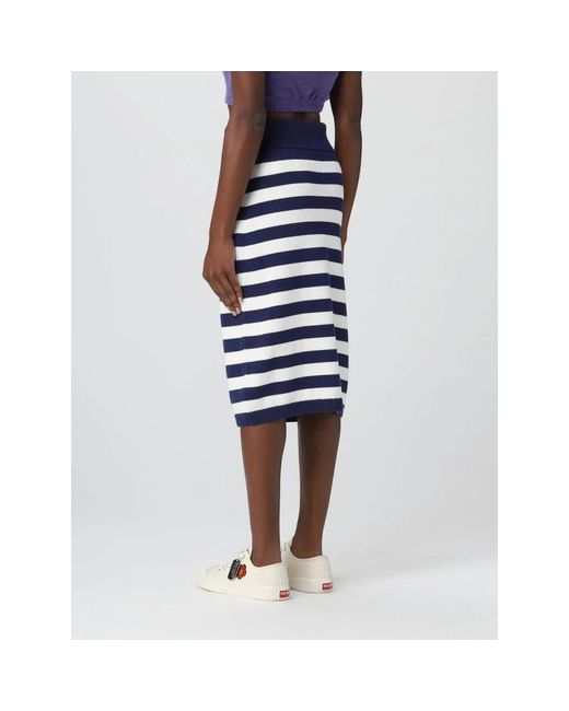 KENZO Midi Skirts in het Blue