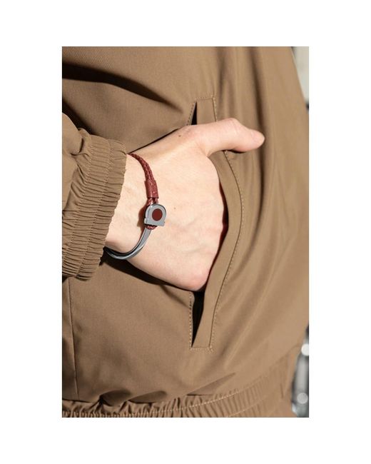 Bracelets di Ferragamo in Red da Uomo