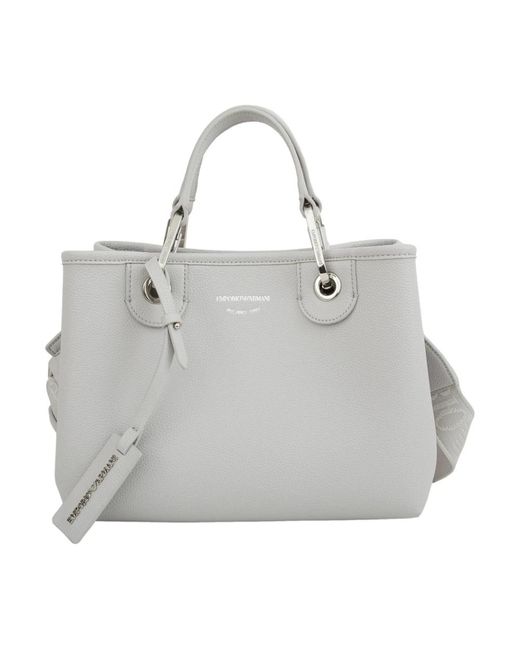 Emporio Armani Gray Graue Einkaufstasche