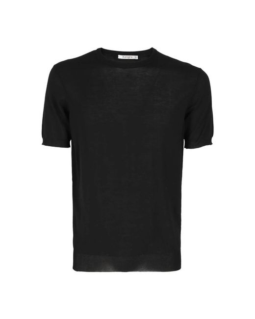 Tops > t-shirts Kangra pour homme en coloris Black