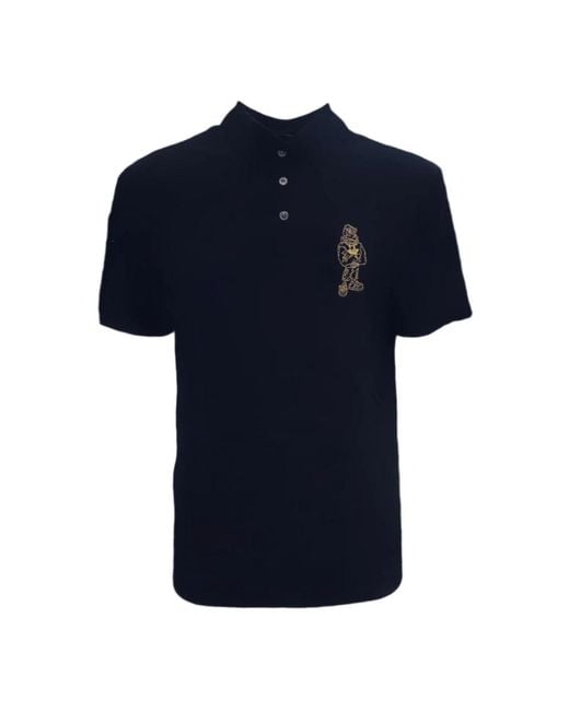 Emporio Armani Blue Polo Shirts for men