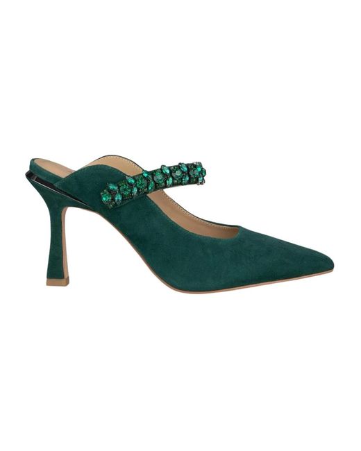 Zapatos de piel con punta afilada Alma En Pena. de color Green