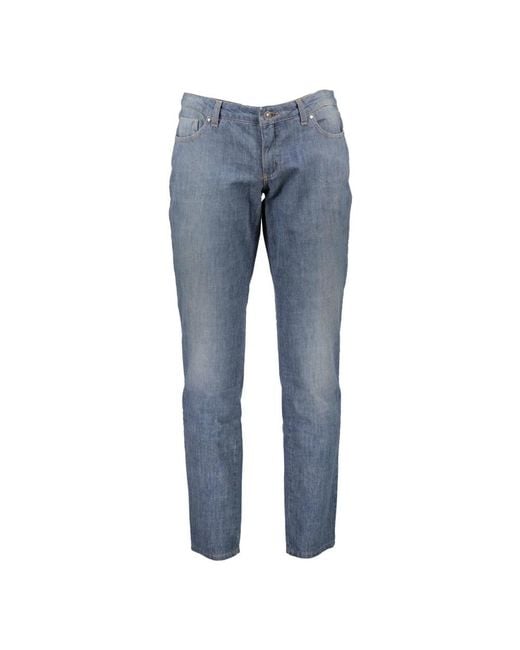 CoSTUME NATIONAL Blue Straight Jeans
