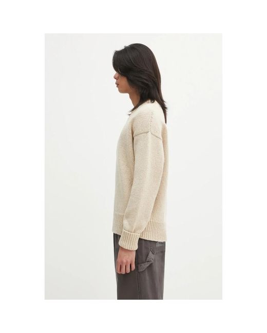 Visvim V-Neck Strickware in Natural für Herren