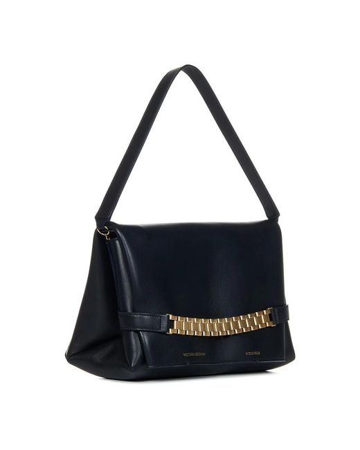 Victoria Beckham Blue Shoulder Bags