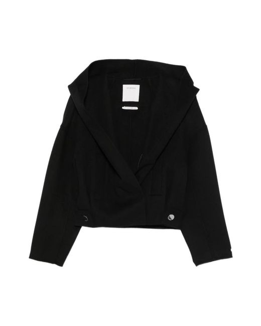 Light Jackets Sportmax de color Black