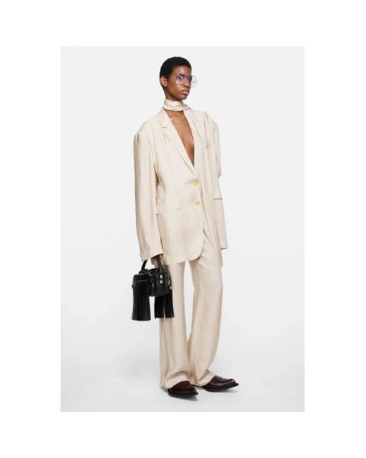 Light Jackets Acne de color Natural