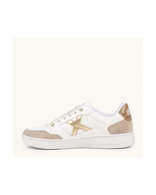 Munich White Sneakers