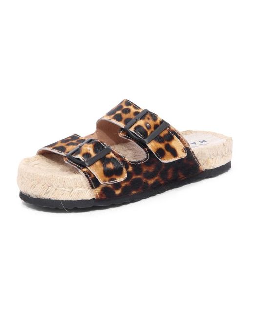 Sliders Manebí en coloris Brown