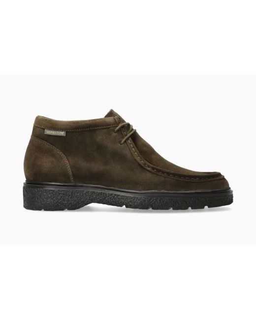 Lace-Up Boots di Mephisto in Brown da Uomo