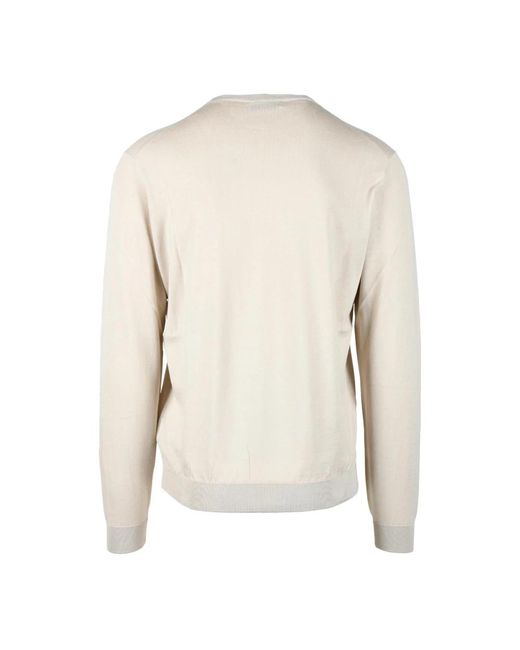 Round-Neck Knitwear FILIPPO DE LAURENTIIS de hombre de color Natural