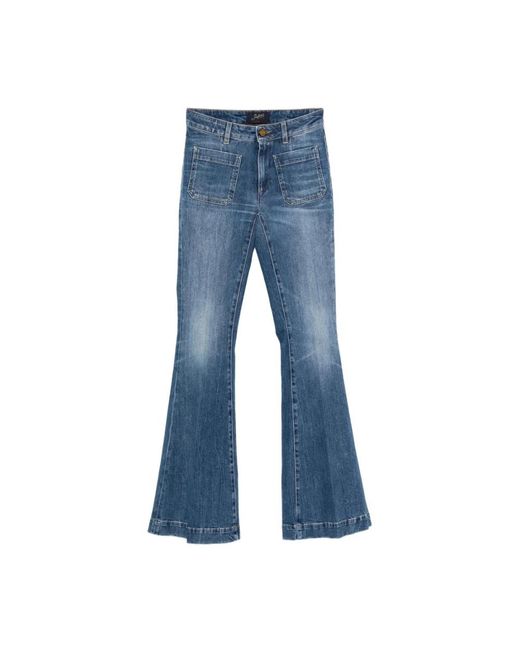 Seafarer Blue Flared Jeans