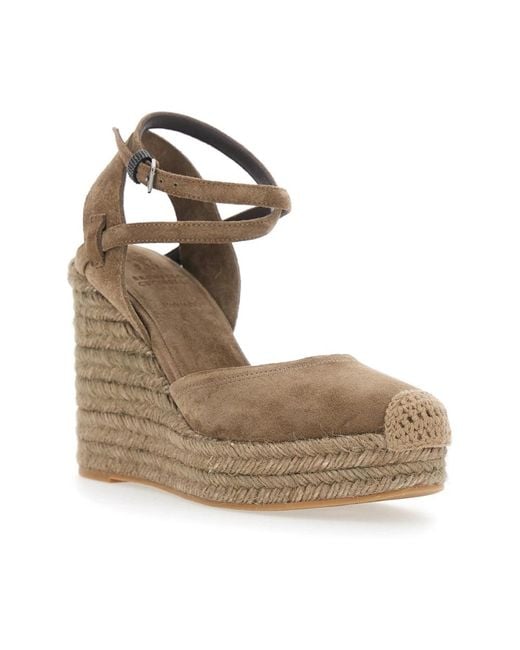 Brunello Cucinelli Gray Wedges