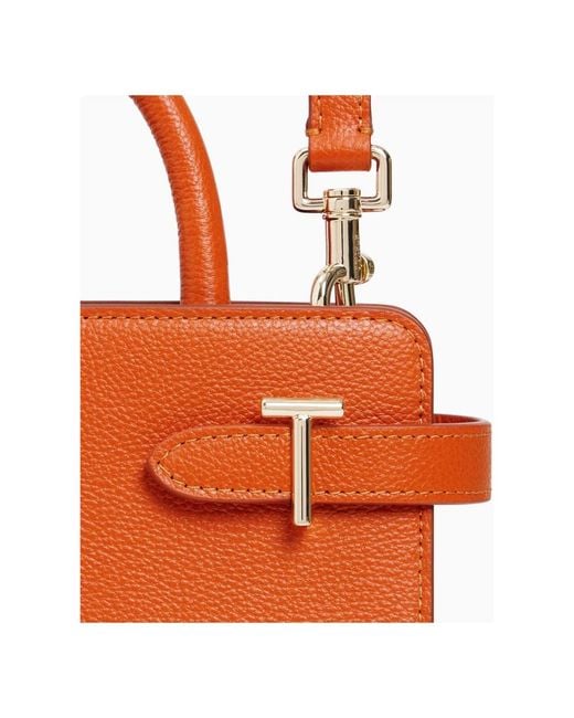 Le Tanneur Orange Handbags