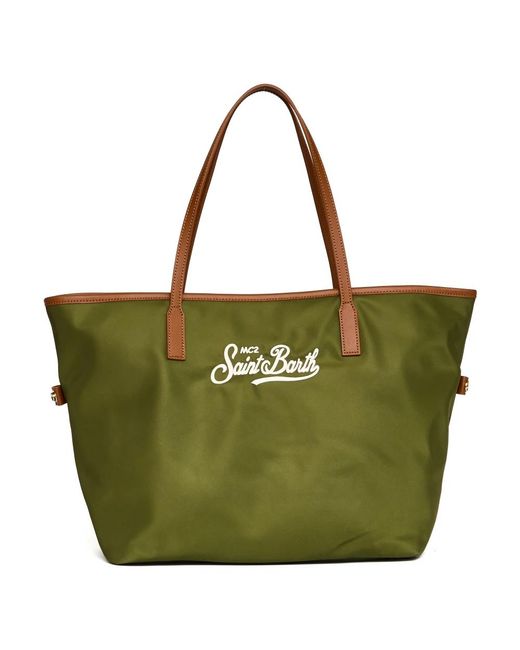 Mc2 Saint Barth Green Tote Bags