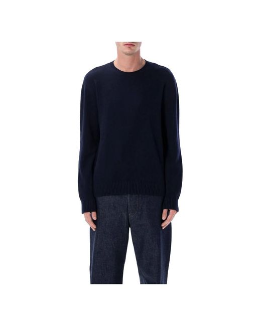 COLORFUL STANDARD Blue Round-Neck Knitwear for men