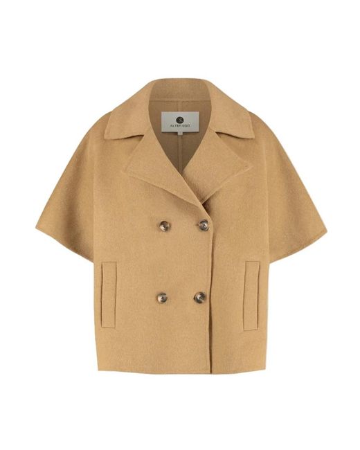 Alter Ego Natural Double-Breasted Coats