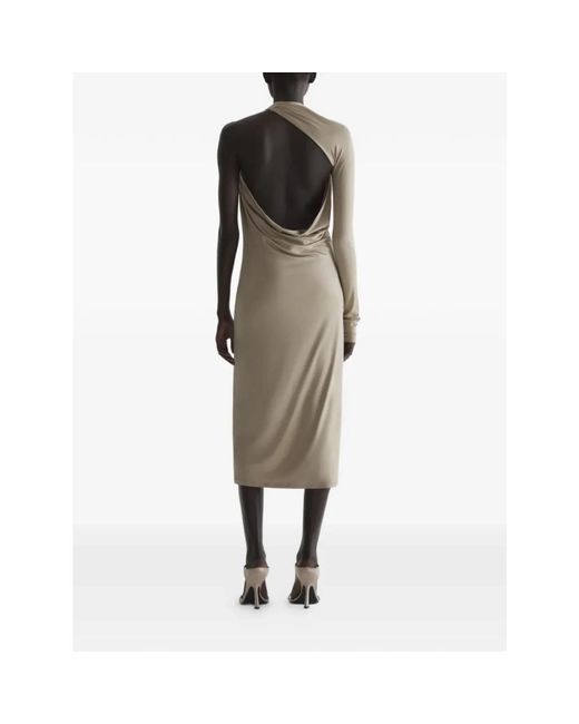 Mugler Natural Midi Dresses