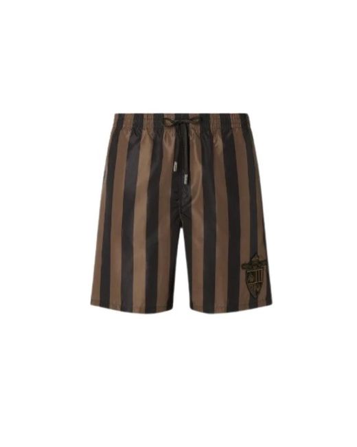 Fendi Crest Zwemshorts in het Gray voor heren