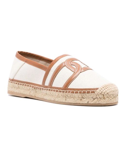 Tod's Pink Espadrilles