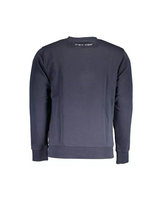 La Martina Blue Sweatshirts for men