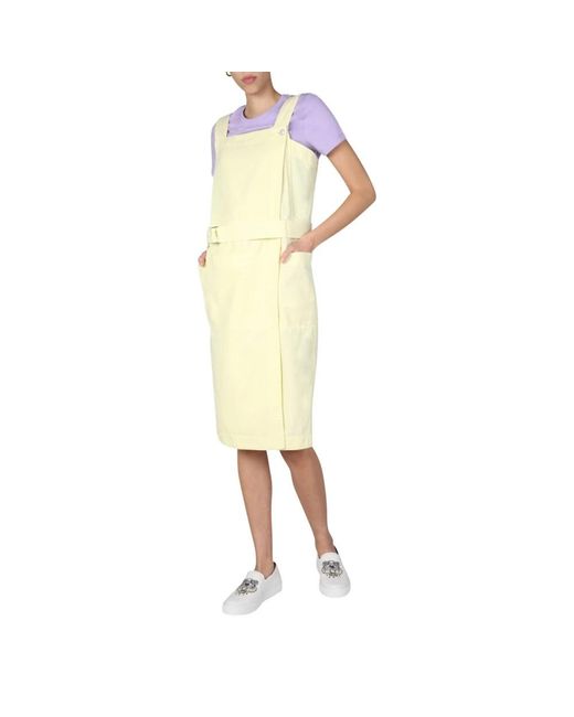 KENZO Yellow Midi Dresses