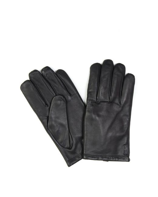 The Jack Leathers Lederhandschuhe Mit Logo in Black für Herren