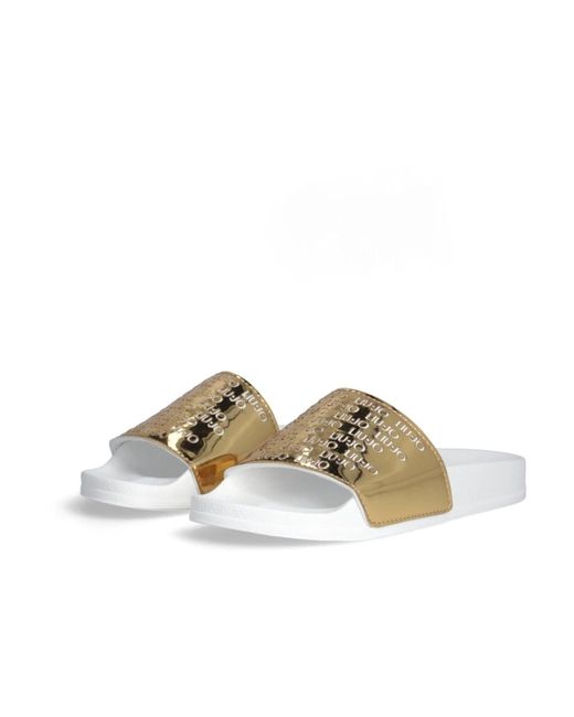 Liu Jo Metallic Sliders