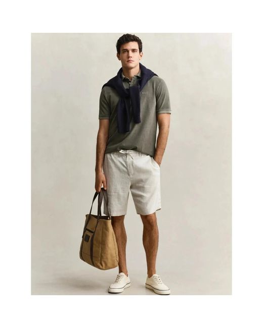 Gant White Casual Shorts for men