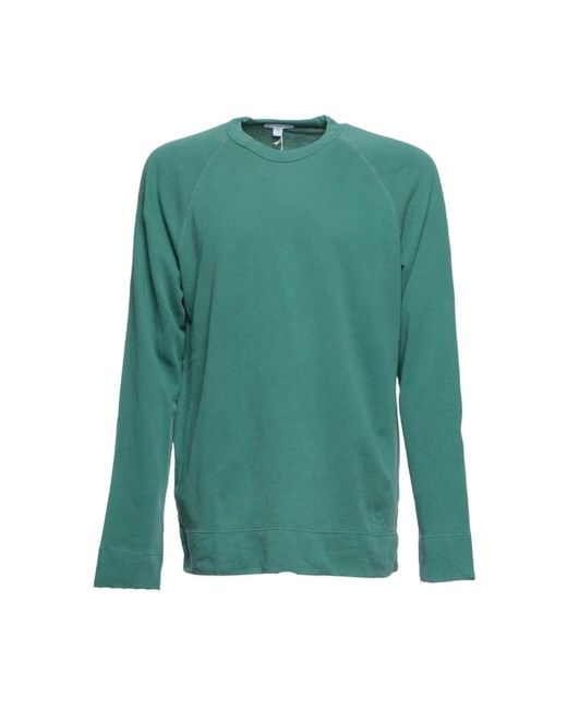 James Perse Green Long Sleeve Tops for men