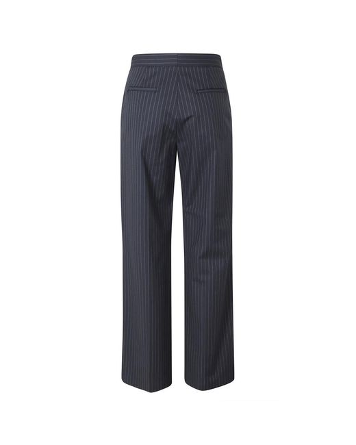 SOLOTRE Blue Wide Trousers