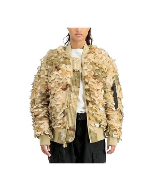 Alpha Industries Natural Bomber Jackets