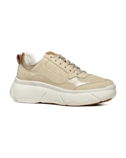 Geox White Sneakers