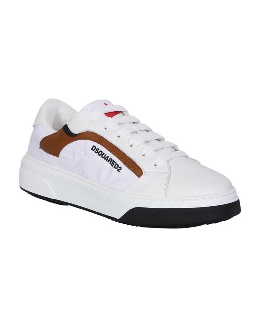 DSquared² White Sneakers for men