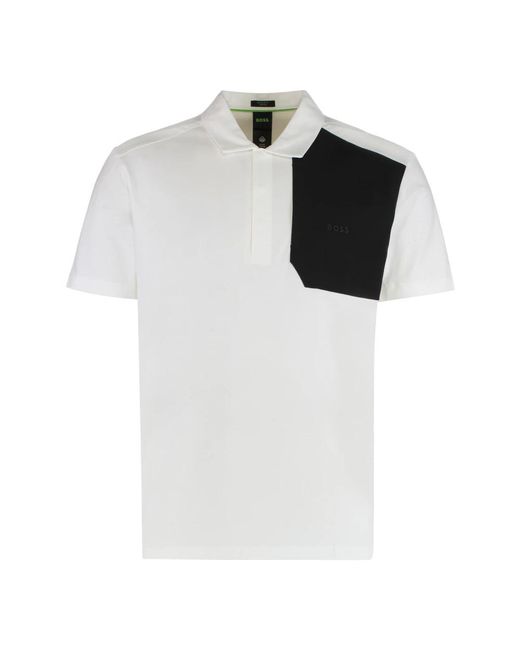 Boss White Polo Shirts for men