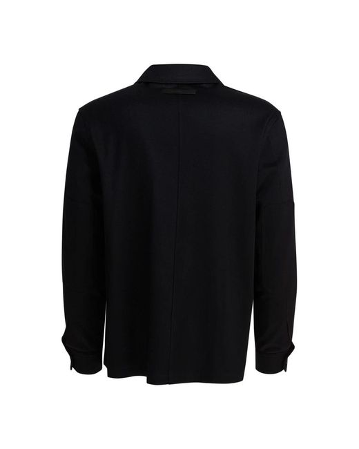 Zegna Black Light Jackets for men