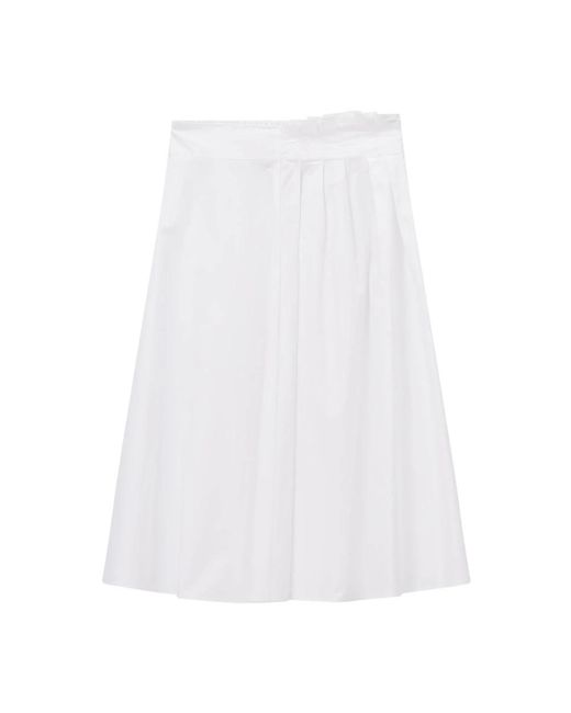 MSGM Midi Rok in het White