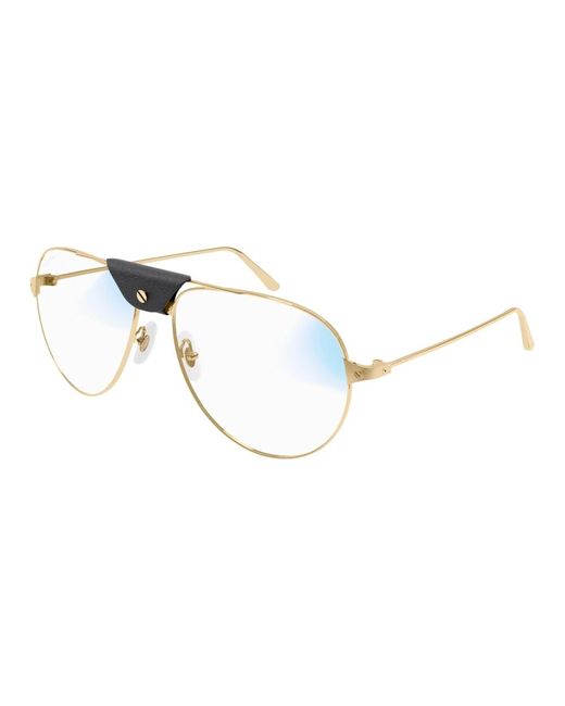 Cartier Metallic Sunglasses for men