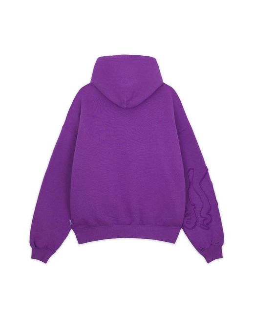 Octopus Purple Hoodies for men