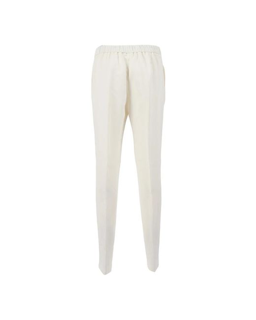 Fabiana Filippi Natural Tapered Trousers