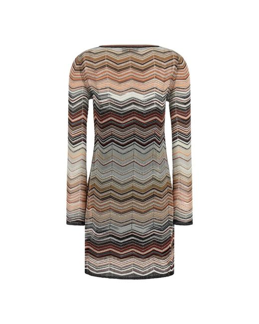 Missoni Multicolor Knitted Dresses