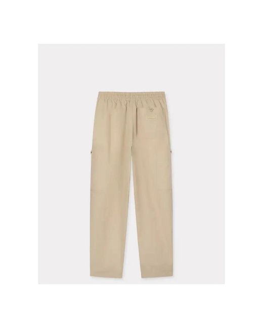 KENZO Natural Sweatpants for men