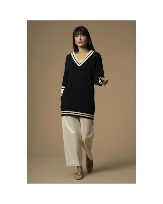 V-Neck Knitwear Kocca en coloris Black