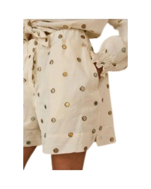 Souvenir Clubbing Natural Casual Shorts