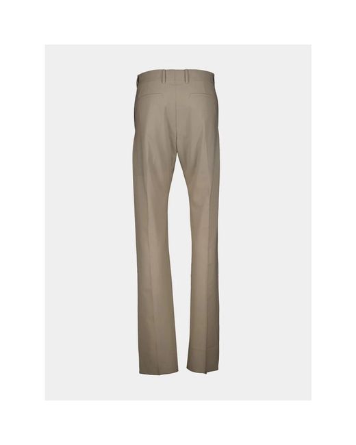 Straight Trousers Givenchy de hombre de color Gray