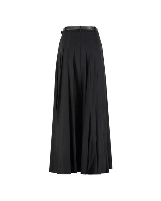 Self-Portrait Black Maxi Skirts