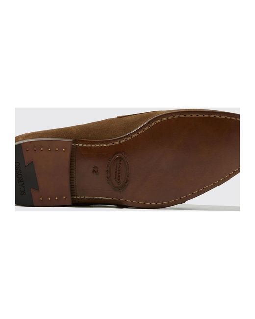Scarosso Brown Loafers for men