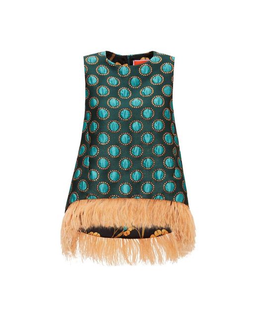 LaDoubleJ Tops ,Groen ,Denim Blouses & Shirts in het Blue