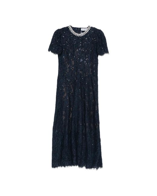 Self-Portrait Blue Party Dresses